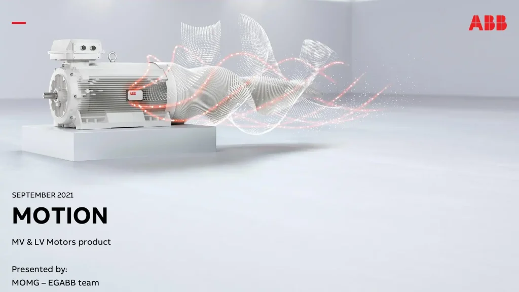 Motion MV & LV Motors Product