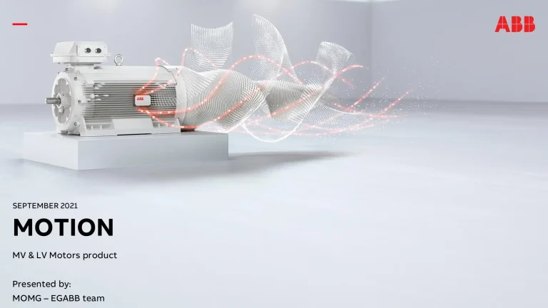 Motion MV & LV Motors Product