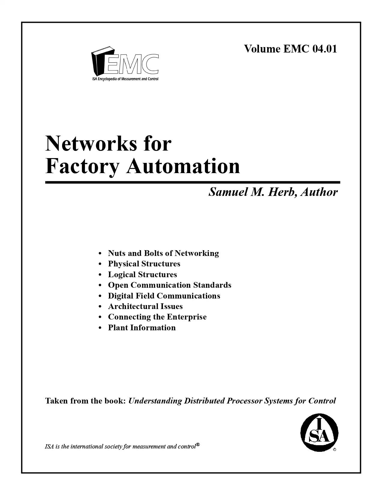 Networks for Factory Automation