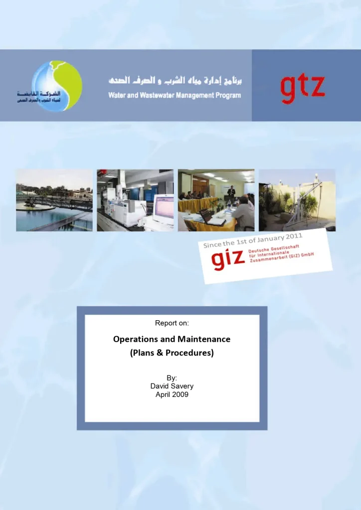 Operations and Maintenance Plans and Procedures