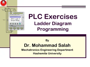 PLC Exercises Ladder Diagram Programming
