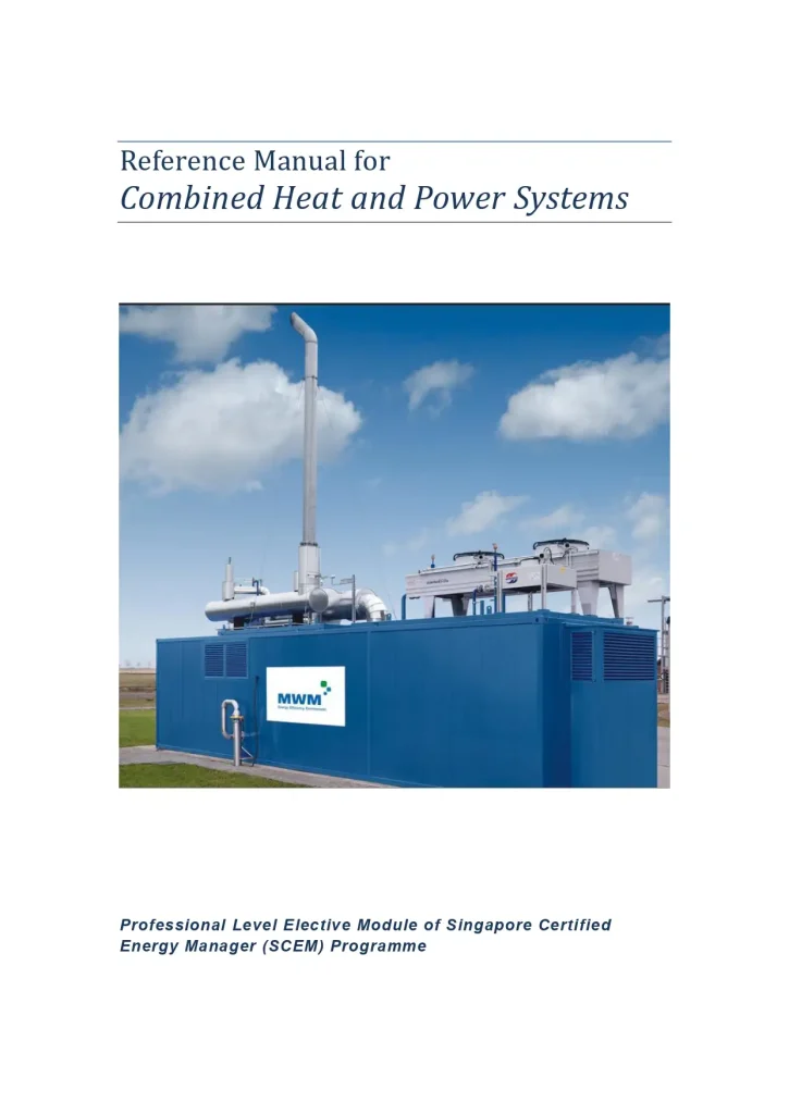 Reference Manual for Combined Heat and Power Systems