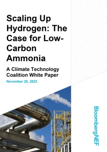 Scaling Up Hydrogen The Case for Low- Carbon Ammonia