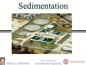 Sedimentation
