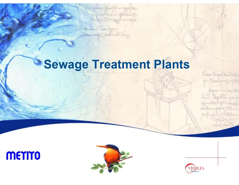 Sewage Treatment Plants