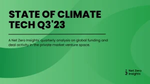 State of Climate Tech Q3'2023