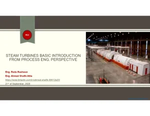 Steam Turbines Basic Introduction from Process ENG. Perspective