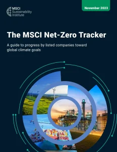 The MSCI Net-Zero Tracker