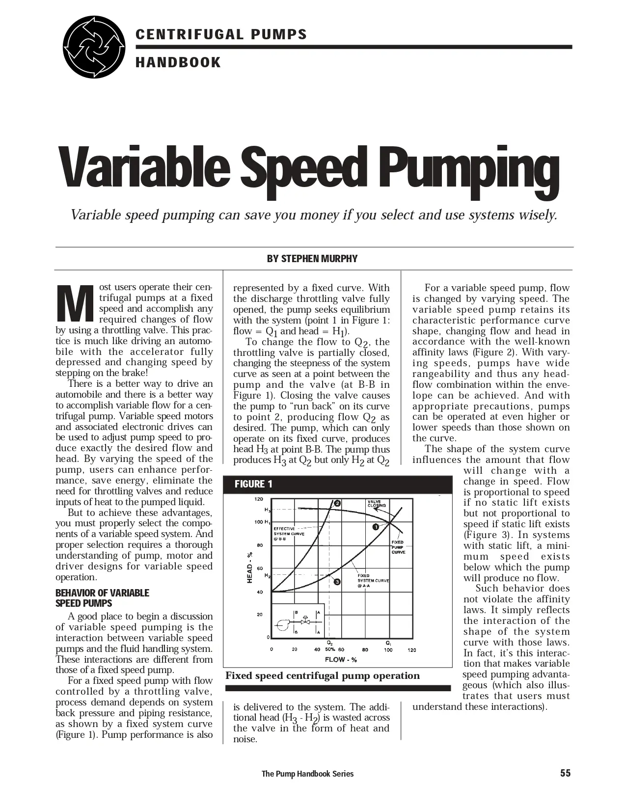 Variable Speed Pumping