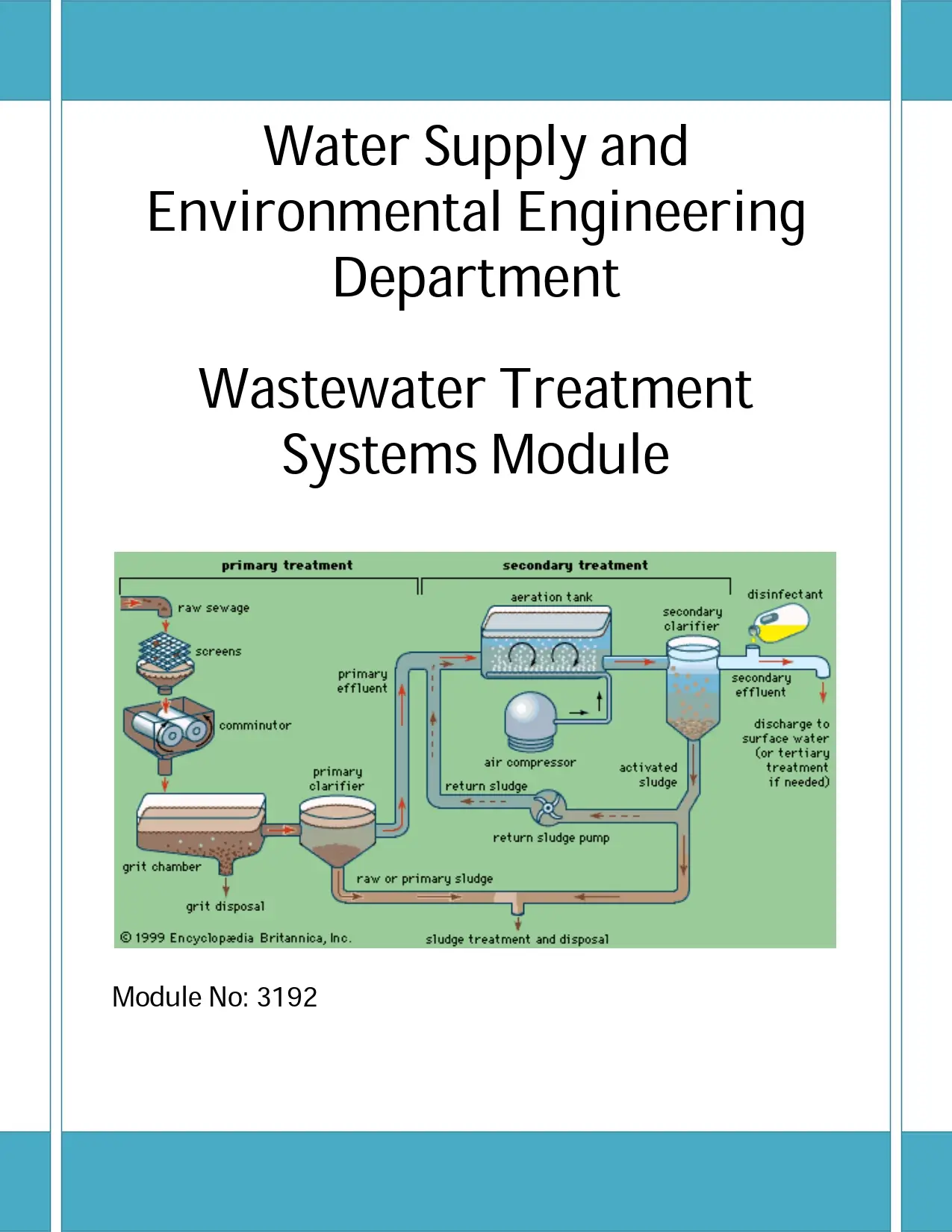 Wastewater Treatment Systems Module