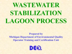 Wastewater Stabilization Lagoon Process