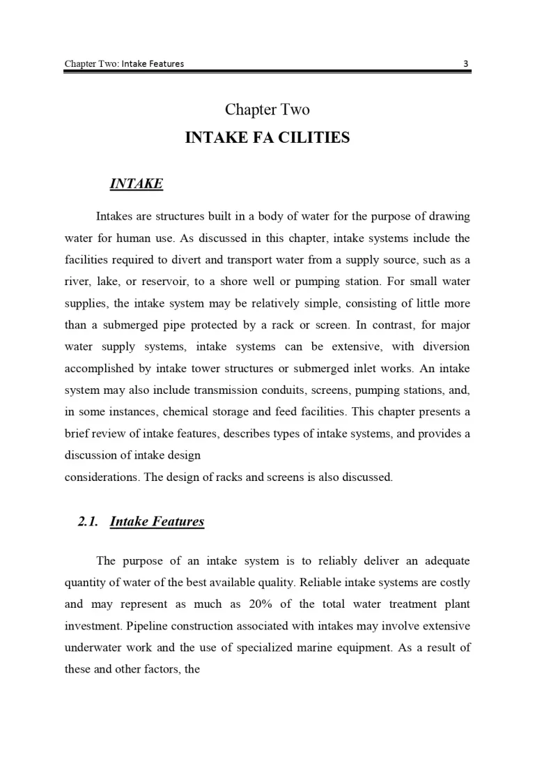 Water Treatment Basics