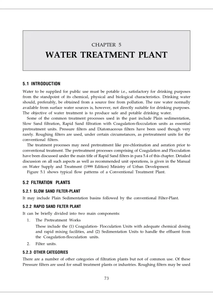 water treatment Plant