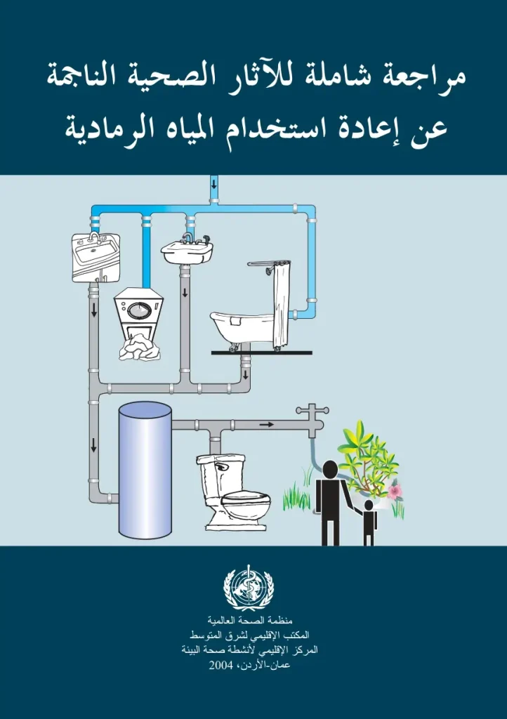 مراجعة شاملة للآثار الصحية الناجمة عن إعادة استخدام المياه الرمادية