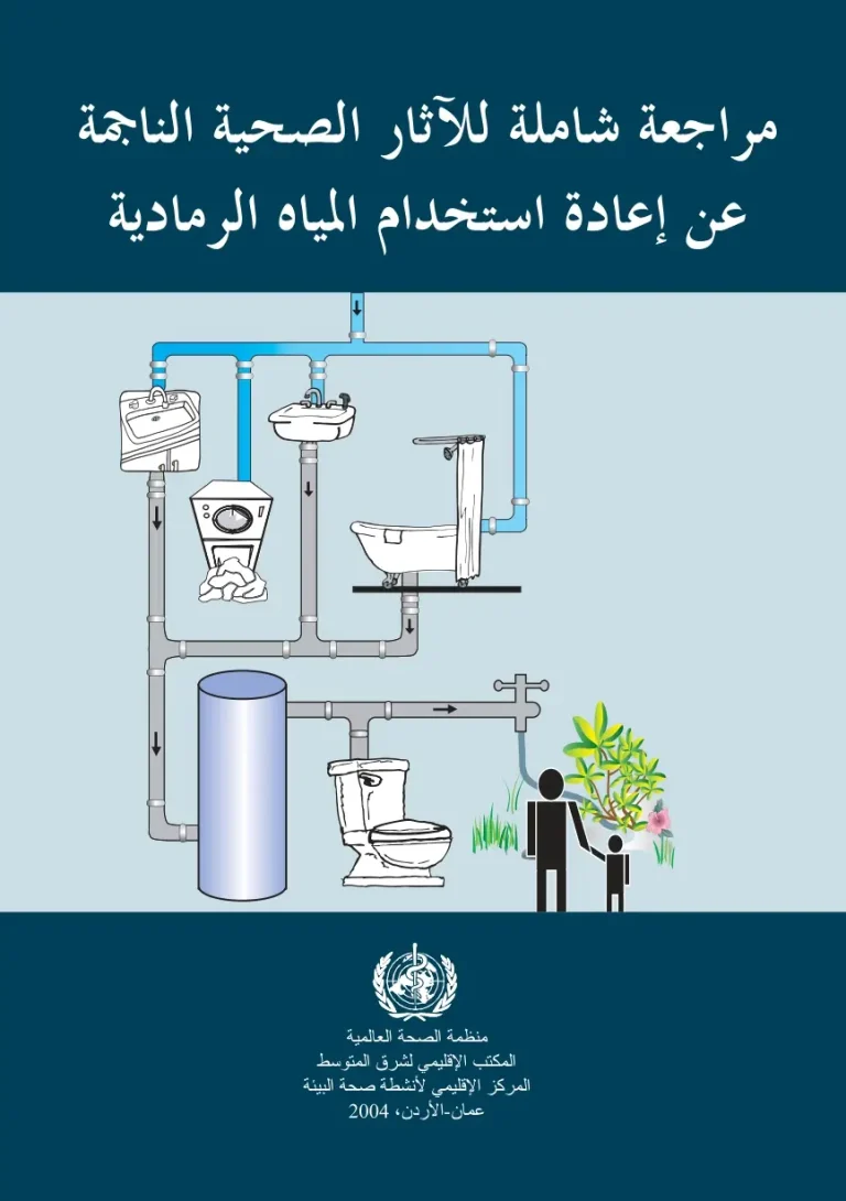 مراجعة شاملة للآثار الصحية الناجمة عن إعادة استخدام المياه الرمادية