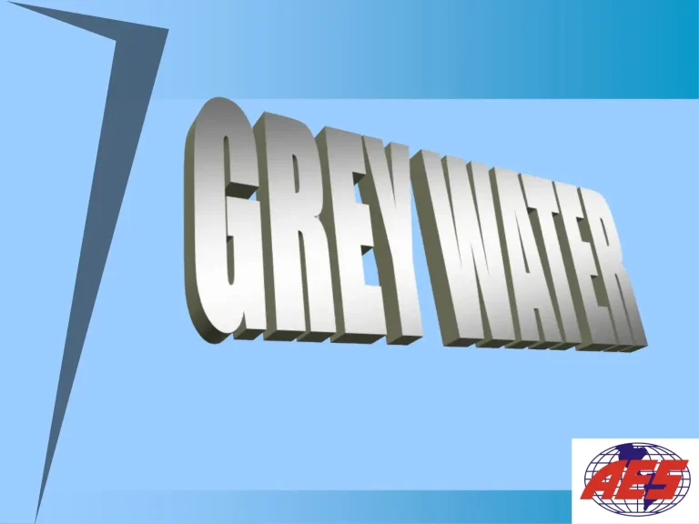 مقدمة عن المياة الرمادية