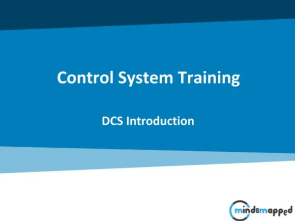 Control System Training: DCS Introduction