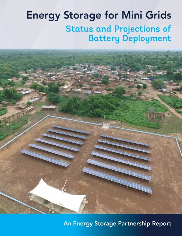Energy Storage For Mini Grids Status And Projections Of Battery Deployment