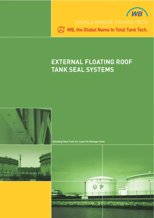 External Floating Roof Tank Seal Systems