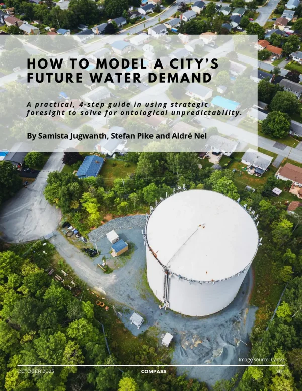 How To Model A City’s Future Water Demand ?