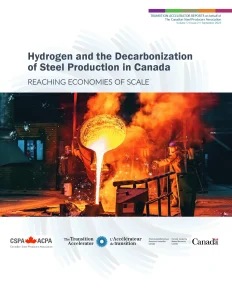 Hydrogen And The Decarbonization Of Steel Production In Canada