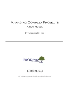 Managing Complex Projects
