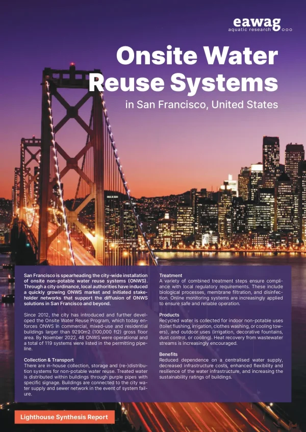 Onsite Water Reuse Systems In San Francisco, United States
