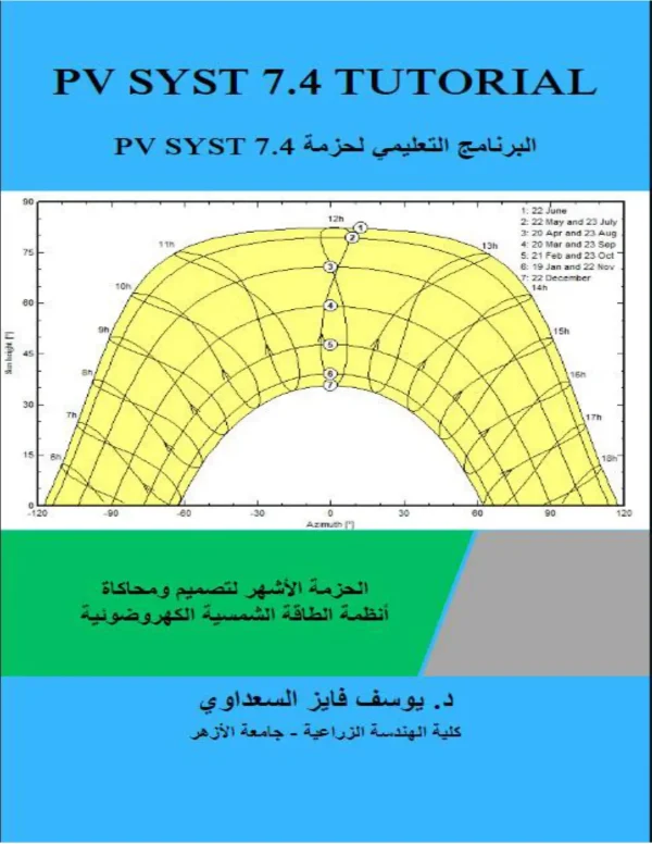 PV SYST 7.4 البرنامج التعليمي لحزمة