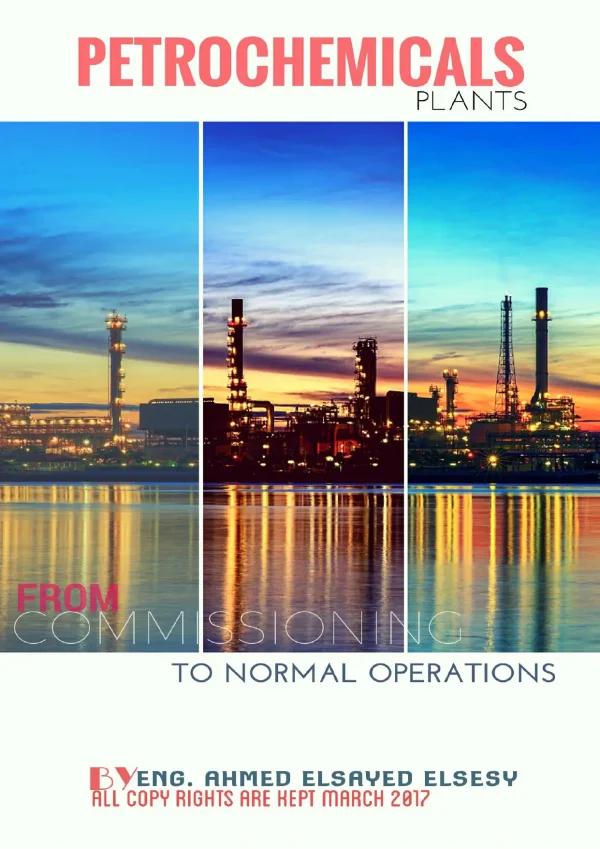 Petrochemical Plants From Commissioning To Normal Operations