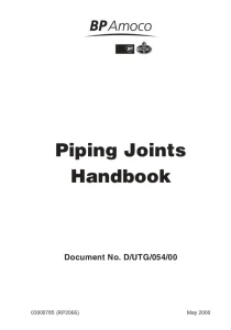 Piping Joints Handbook