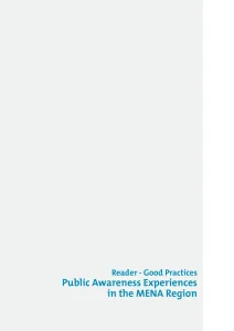 Public Awareness Experiences in the MENA Region
