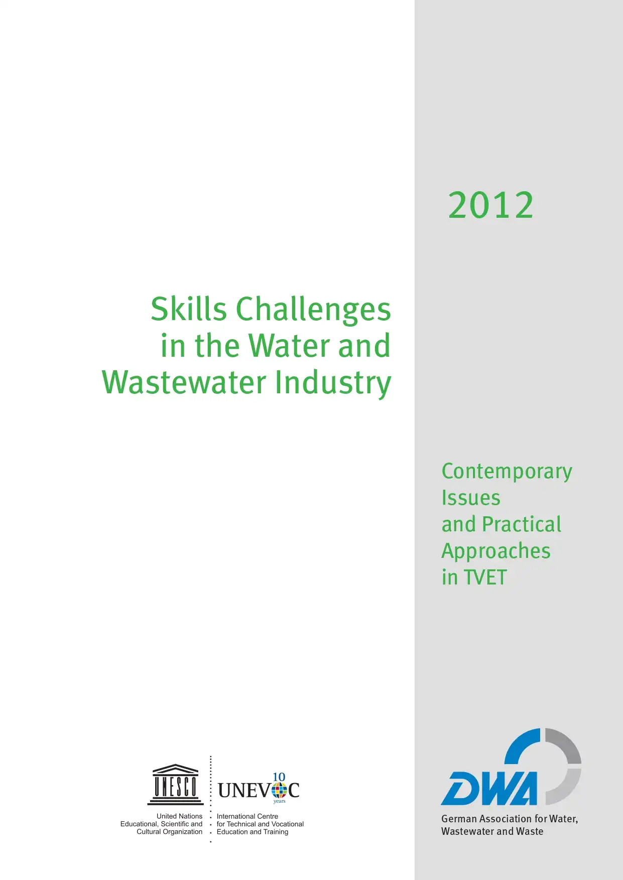 Skills Challenges in the Water and Wastewater Industry