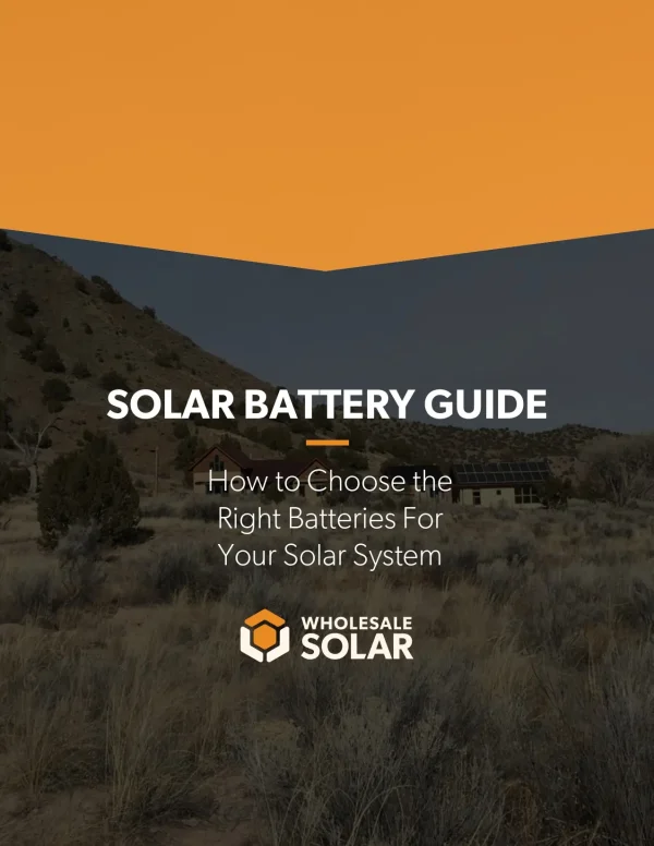 Solar Battery Guide