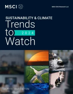 Sustainability & Climate Trends To 2024 Watch