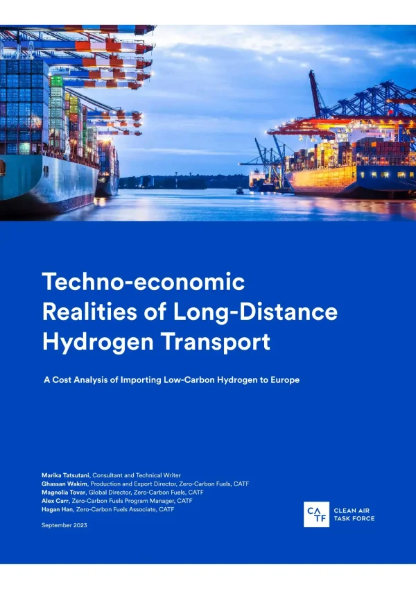 Techno - Economic Realities Of Long - Distance Hydrogen Transport