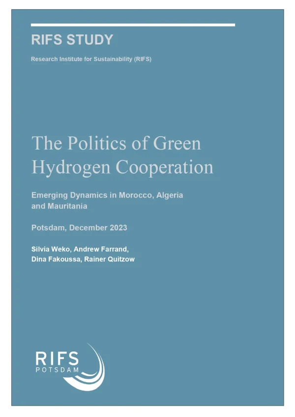 The Politics Of Green Hydrogen Cooperation