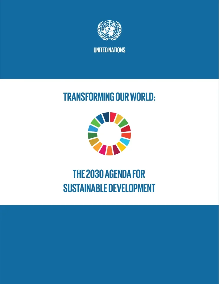 Transforming Our World: The 2030 Agenda For Sustainable Development