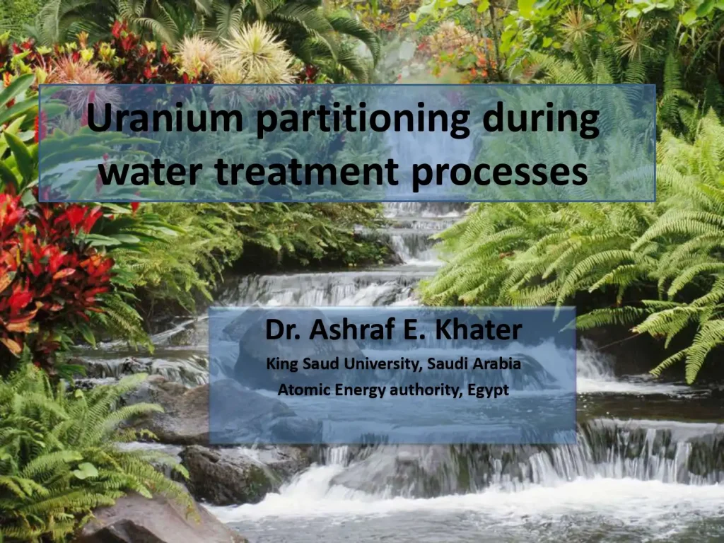 Uranium Partitioning During Water Treatment Processes