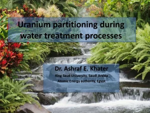 Uranium Partitioning During Water Treatment Processes