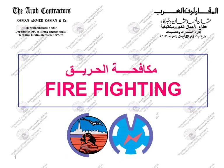 مكافحة الحريق