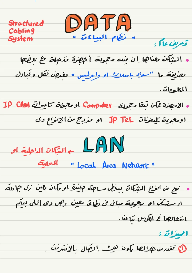 نظام البيانات