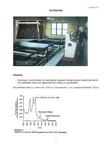 Filtration