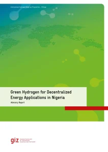 Green Hydrogen For Decentralized Energy Applications In Nigeria