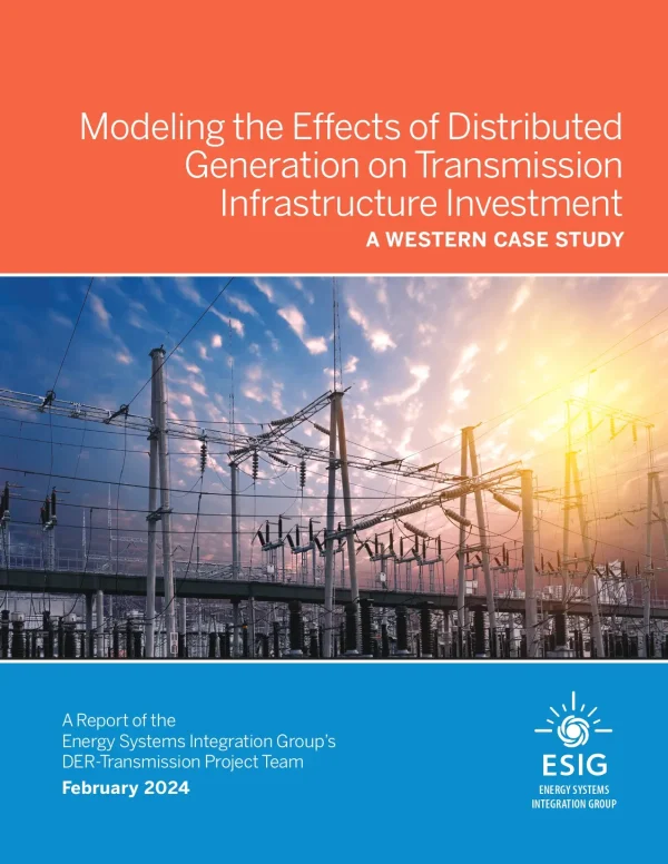 Modeling The Effects Of Distributed Generation On Transmission Infrastructure Investment