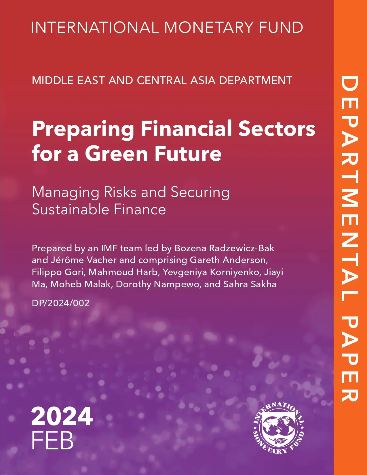 Preparing Financial Sectors For A Green Future