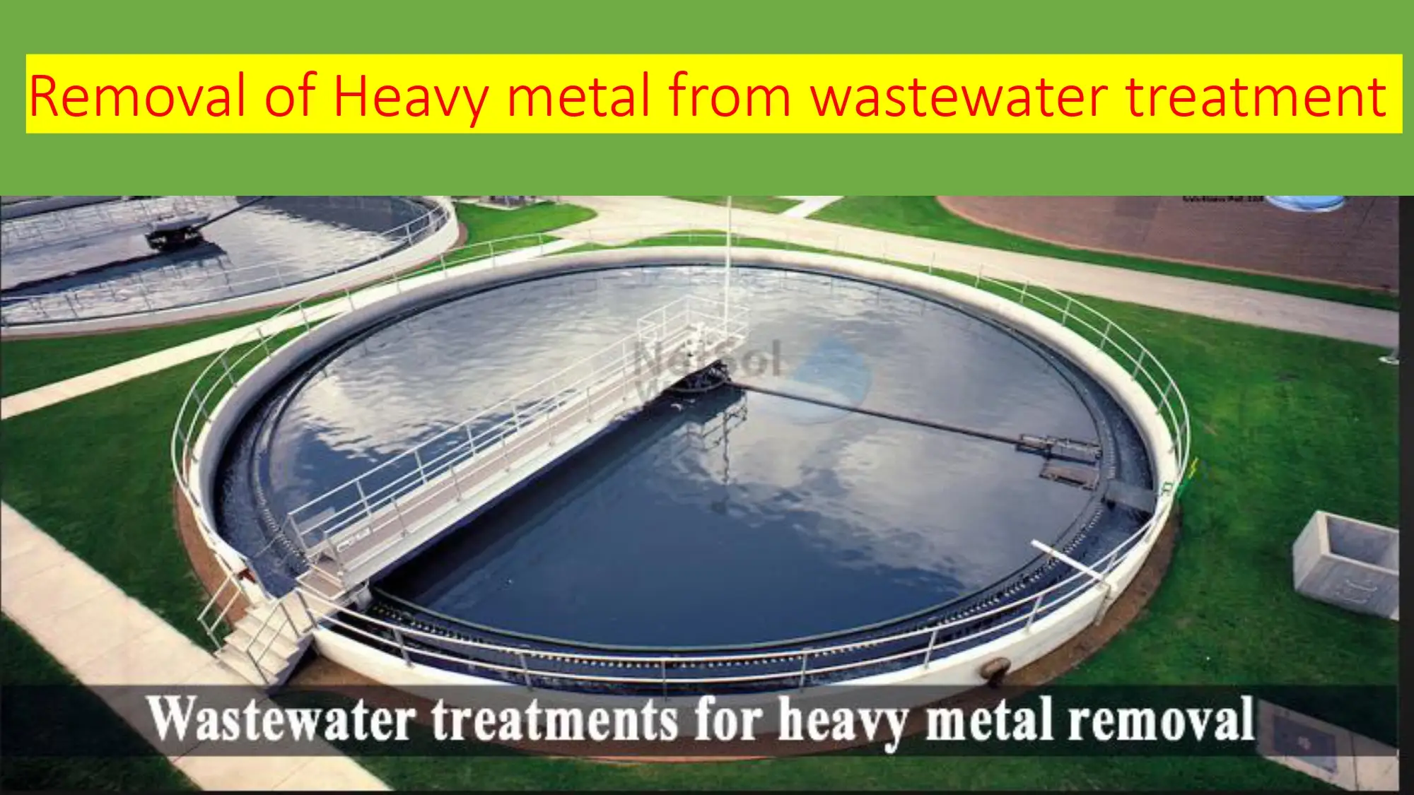 Removal Of Heavy Metal From Wastewater Treatment