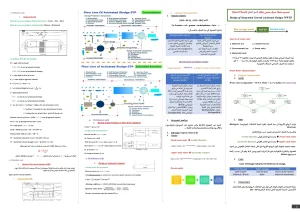تصميم محطة صرف صحي بنظام النمو العالق (الحمأة النشطة)