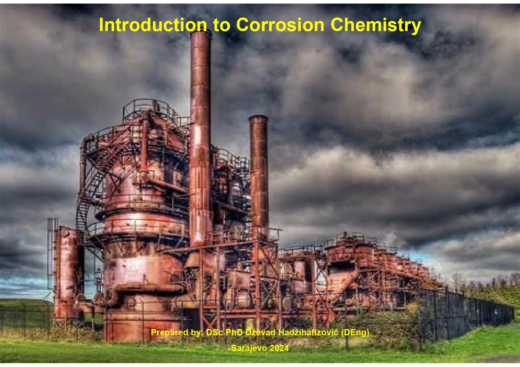 Introduction to Corrosion Chemistry